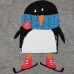 2015 New Little Maven Lovely Penguin Baby Children Boy Cotton Long Sleeve Top