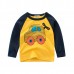 Car Printed Boys Long Sleeve Tops T-Shirts For 3Y-12Y