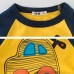 Car Printed Boys Long Sleeve Tops T-Shirts For 3Y-12Y