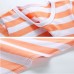 Summer Casual Stripe Short Sleeve Cotton T-shirts For Children