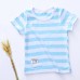 Summer Casual Stripe Short Sleeve Cotton T-shirts For Children