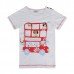 2015 New Lovely Pet Bus Baby Children Boy Pure Cotton Short Sleeve T-shirt Top