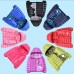 Kids Light Weight Pure Color Long Sleeve Zipper Winter Hooded Down Jacket