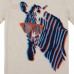 2015 New Little Maven Lovely Spectacled Zebra Baby Children Boy Cotton Short Sleeve