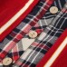 Baby Children Boys Wool Bow Thick Tie Plaid Sweater