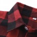 Kids Cotton Long Sleeve Button Down Plaid Shirts