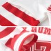 Boys Kids Sport Lucky Number Print Striped Patchwork T-Shirts