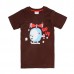 2015 New Lovely Helicopter Baby Children Boy Pure Cotton Short Sleeve T-shirt Top