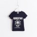 Kids Boys Letters Printed Short Sleeve Cotton T-shirts