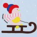 2015 New Little Maven Lovely Snowman Baby Children Boy Cotton Long Sleeve Top