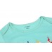 2015 New Little Maven Lovely Swan Baby Children Boy Cotton Short Sleeve T-shirt Top