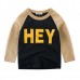 Boys Children Printed Long Sleeve T-Shirts For 3Y-12Y