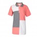 Summer Children Boy Cotton Contrast Color Polo Shirt T-shirt