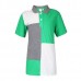 Summer Children Boy Cotton Contrast Color Polo Shirt T-shirt