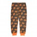 2Pcs Halloween Costume Kids Pumpkin Printed Long Sleeve Tracksuit