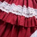 Girls Children Lace Patchwork Sleeveless Princess Dress