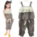 Baby Girls Leopard Clothes Sets Vest Pants Suits Outfits