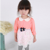 Baby Girls Long Sleeve Stitching Styles Princess Dress