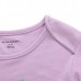 2015 New Little Maven Summer Baby Girl Children Pear Purple Cotton Long Sleeve T-shirt