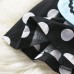 Halloween Costumes Bowknot Dots Printed Straps Princess Dress for Toddler Girls