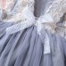Girls Lace Patchwork Layered Dress for 4Y-12Y
