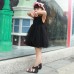 Casual Kid Girls Pure Color Sleeveless Princess Tutu Dresses