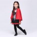 Cute Little Girls Little Red Devil Cosplay Costume Halloween Little Red Riding Hood Costume