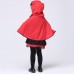 Cute Little Girls Little Red Devil Cosplay Costume Halloween Little Red Riding Hood Costume