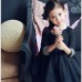 Girls Classic Style Long Sleeve Thick Winter Dress Kids Clothing