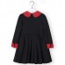 Girls Classic Style Long Sleeve Thick Winter Dress Kids Clothing