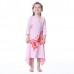 Kid Girls Butterfly Printed Long Sleeve Dress