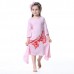 Kid Girls Butterfly Printed Long Sleeve Dress