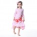 Kid Girls Butterfly Printed Long Sleeve Dress