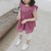 Cô gái trẻ em dễ thương rắn màu ren công chúa