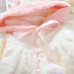 Baby Kid Girl Rabbit Ears Bowknot Pure Color Hooded Cloak Coat
