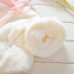 Baby Kid Girl Rabbit Ears Bowknot Pure Color Hooded Cloak Coat
