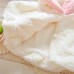 Baby Kid Girl Rabbit Ears Bowknot Pure Color Hooded Cloak Coat