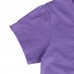 2015 New Summer Baby Girl Children Monkey Purple Cotton Short Sleeve T-shirt