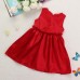 Girls Summer Beach Silk Satin Princess Dress Baby Sundress