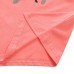 2015 New Little Maven Baby Girl Children Dog Red Cotton Short Sleeve T-shirt Top