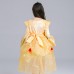 Kid Girls Bell Sleeve O-Neck Fancy Princess Dress