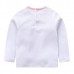Kid Girls Long Sleeve Cartoon Character Cotton T-shirt