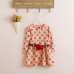 Baby Children Girls Princess Spots Dress Flower Belt Skirt