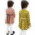 Baby Children Girls Princess Spots Dress Flower Belt Skirt