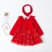 Girls Children Long Sleeve Dress For 2Y-7Y