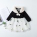 Girls Children Long Sleeve Dress For 2Y-7Y