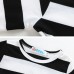 Kid Girls Casual Long Sleeve Striped Dress with Pocket
