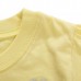 2015 New Little Maven Summer Baby Girl Child Sea Horse Yellow Cotton Short Sleeve T-shirt