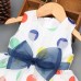 Sweet Kids Girls Big Bowknot Polka Dot Sleeveless Princess Dresses