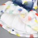 Sweet Kids Girls Big Bowknot Polka Dot Sleeveless Princess Dresses